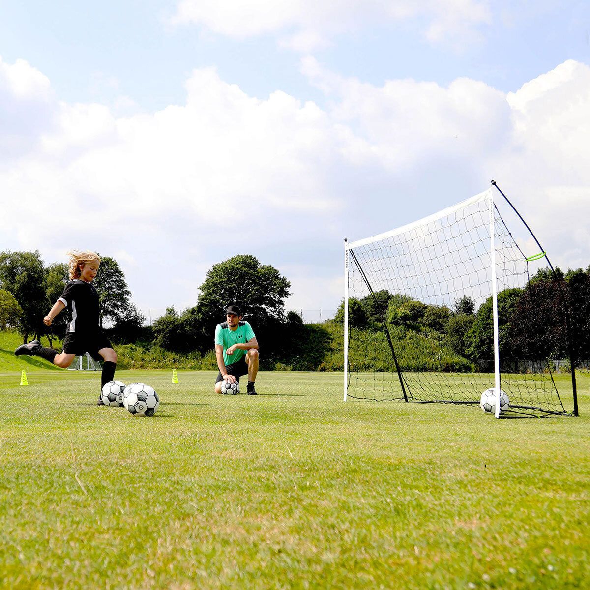 Kickster Portable Football Goal 1.5 x 1m