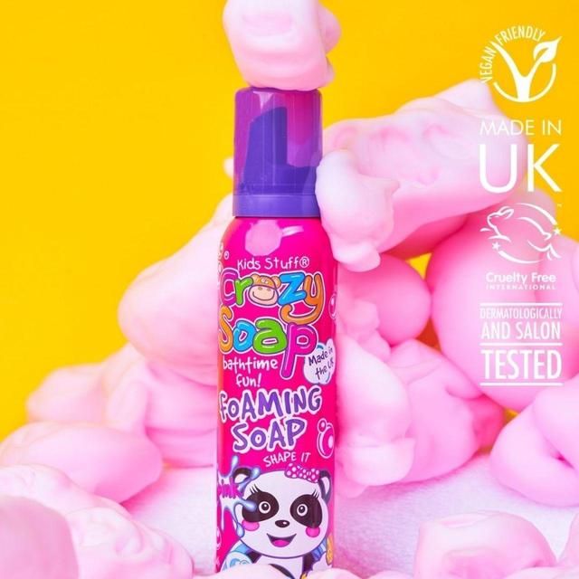 Kids Stuff Crazy Foaming Soap Pink   225ml GOODS M&S   