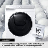 Samsung WD11DG5B15BEEU 11/6kg Washer Dryer, D Rated in White GOODS Costco UK