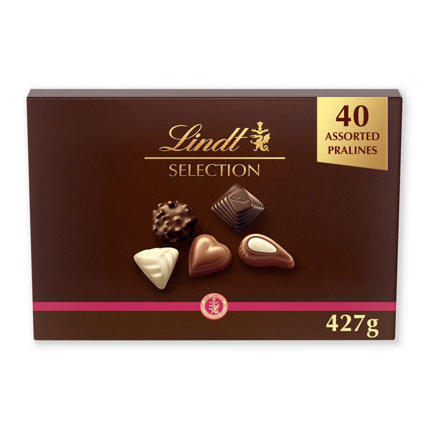 Lindt Selection Assorted Chocolate Box 427g GOODS ASDA   