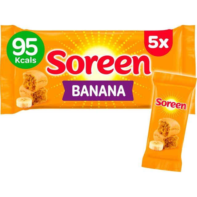 Soreen 5 Individual Banana Lunchbox Loaves   5 x 30g GOODS M&S   