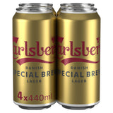 Carlsberg Special Brew Lager Beer Cans 4x440ml