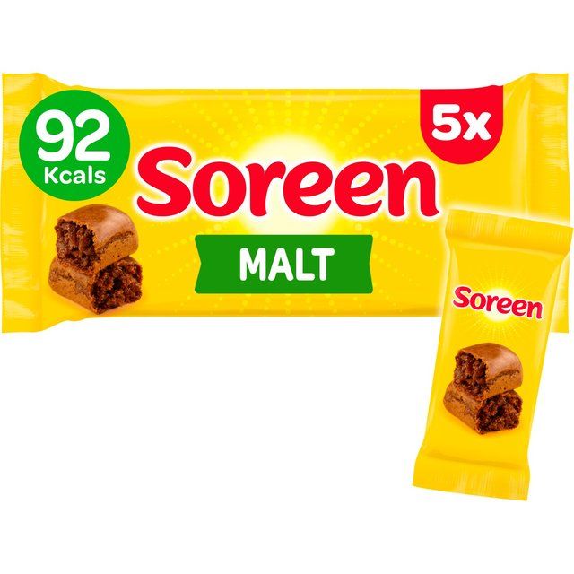 Soreen 5 Individual Malt Lunchbox Loaves   150g