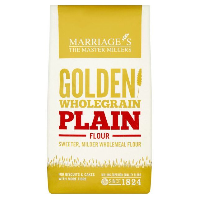 Marriage's Golden Wholegrain Plain Flour   1kg GOODS M&S   