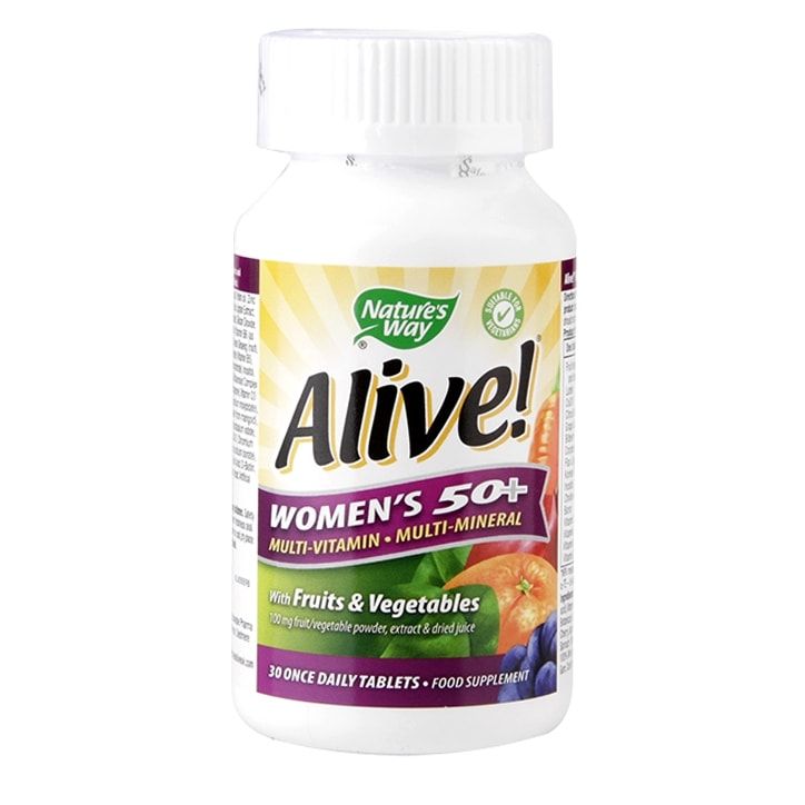 Nature's Way Alive! Women's 50+ Multi-Vitamin 30 Tablets