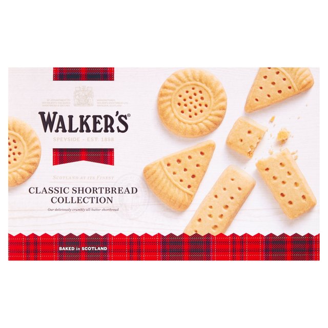 Walkers Pure Butter Classic Shortbread Collection   250g