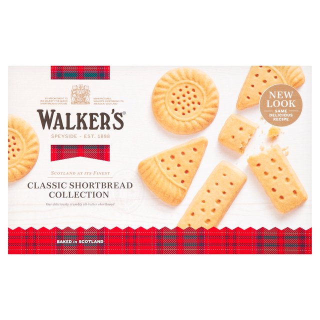 Walkers Pure Butter Classic Shortbread Collection   250g