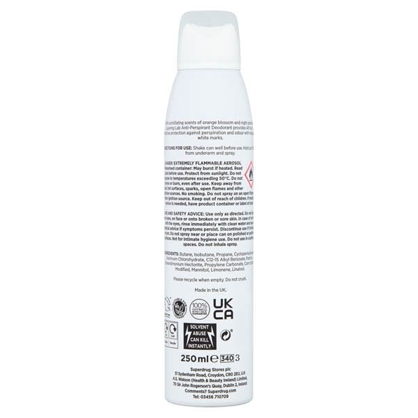 Superdrug Layering Lab Exotic Deodorant Spray 250ml