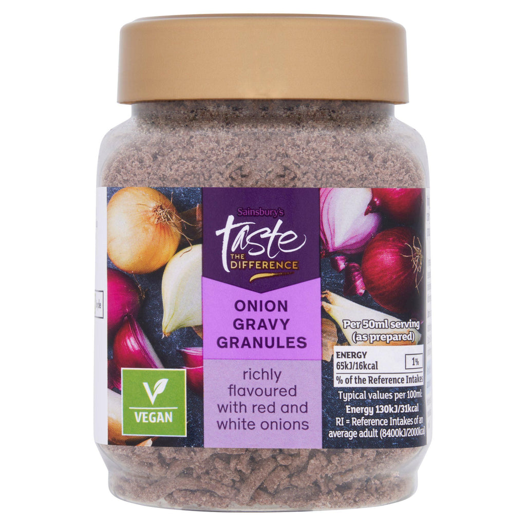 Sainsbury's Onion Gravy Granules, Taste the Difference 200g