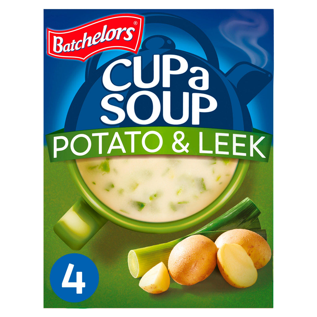 Batchelors Cup a Soup, Potato & Leek x4 107g