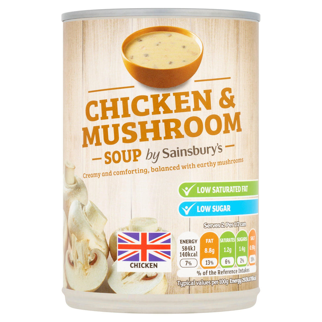 Sainsbury's Chicken & Mushroom Soup 400g