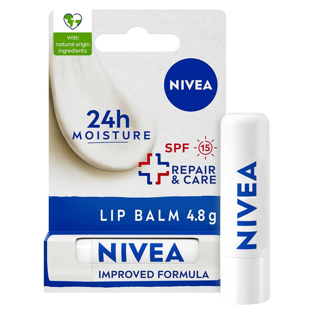 NIVEA Lip Balm Soothe & Protect SPF15 For Dry Lips 4.8g