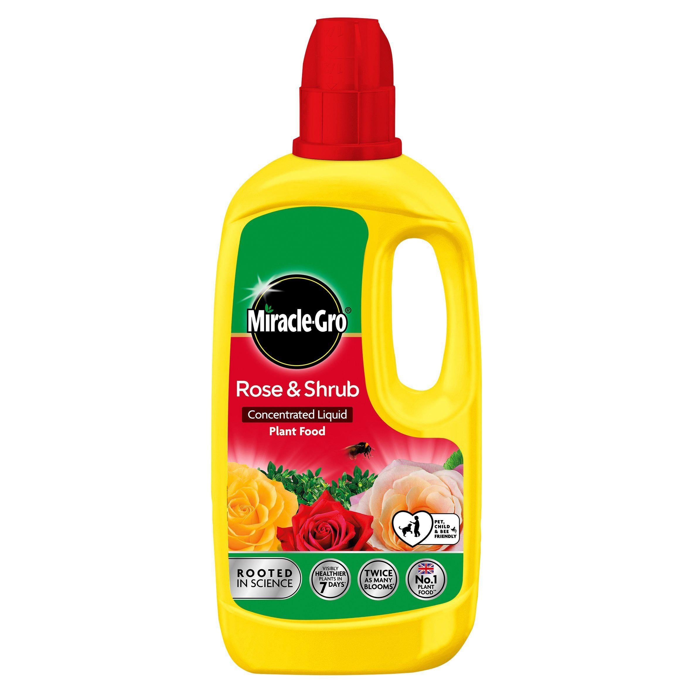 Miracle-Gro Rose & Shrub Concentrate Plant Feed 800ml GOODS Sainsburys   