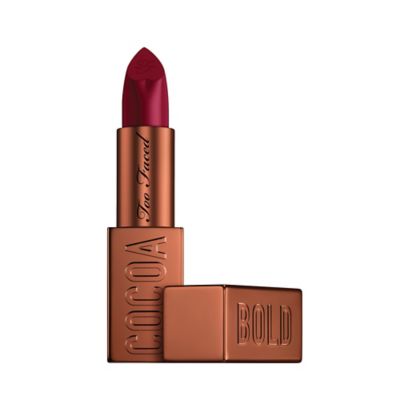 Too Faced Cocoa Bold Em-Power Pigment Cream Lipstick Body Care Boots Triple Fudge  