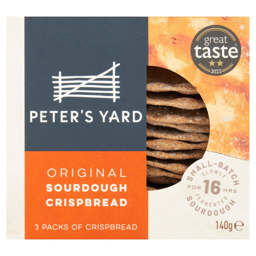 Peter's Yard Original Sourdough Crispbread 140g