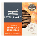 Peter's Yard Original Sourdough Crispbread 140g Crispbreads & flatbreads Sainsburys   