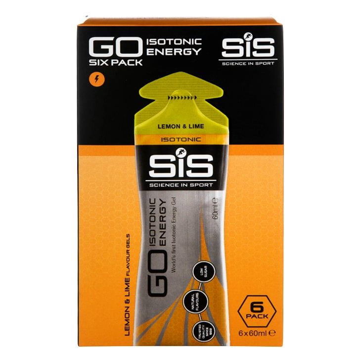 SiS GO Isotonic Energy Gel Lemon & Lime 60ml Energy Gels Holland&Barrett   