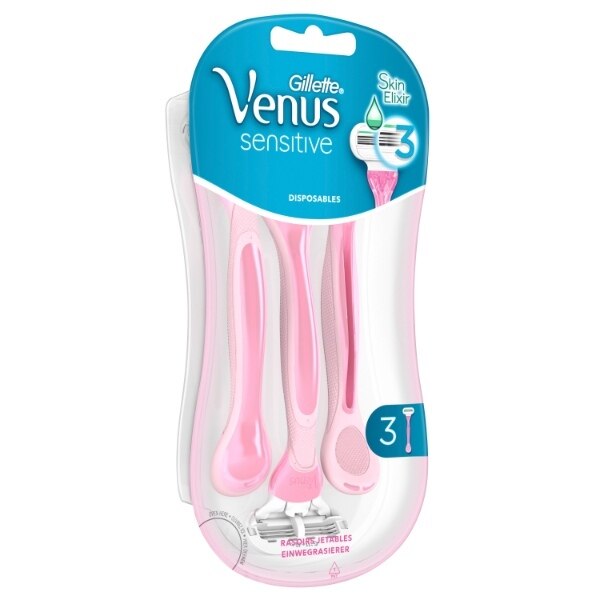 VENUS SMOOTH SENSITIVE DISPO 3PK GOODS Superdrug   