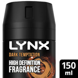 Lynx Body Spray Deodorant, Dark Temptation 150ml deodorants & body sprays Sainsburys   