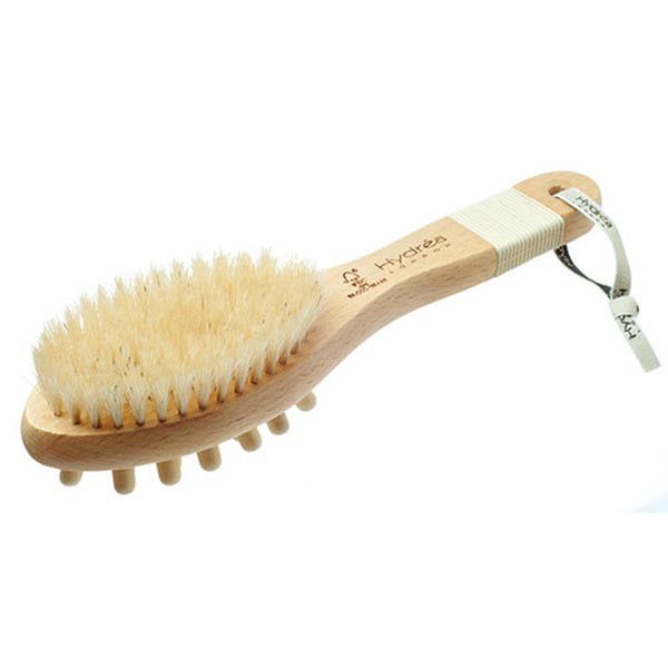 Hydr&eacute;a London Combination Natural Massage Brush &amp; Nodules