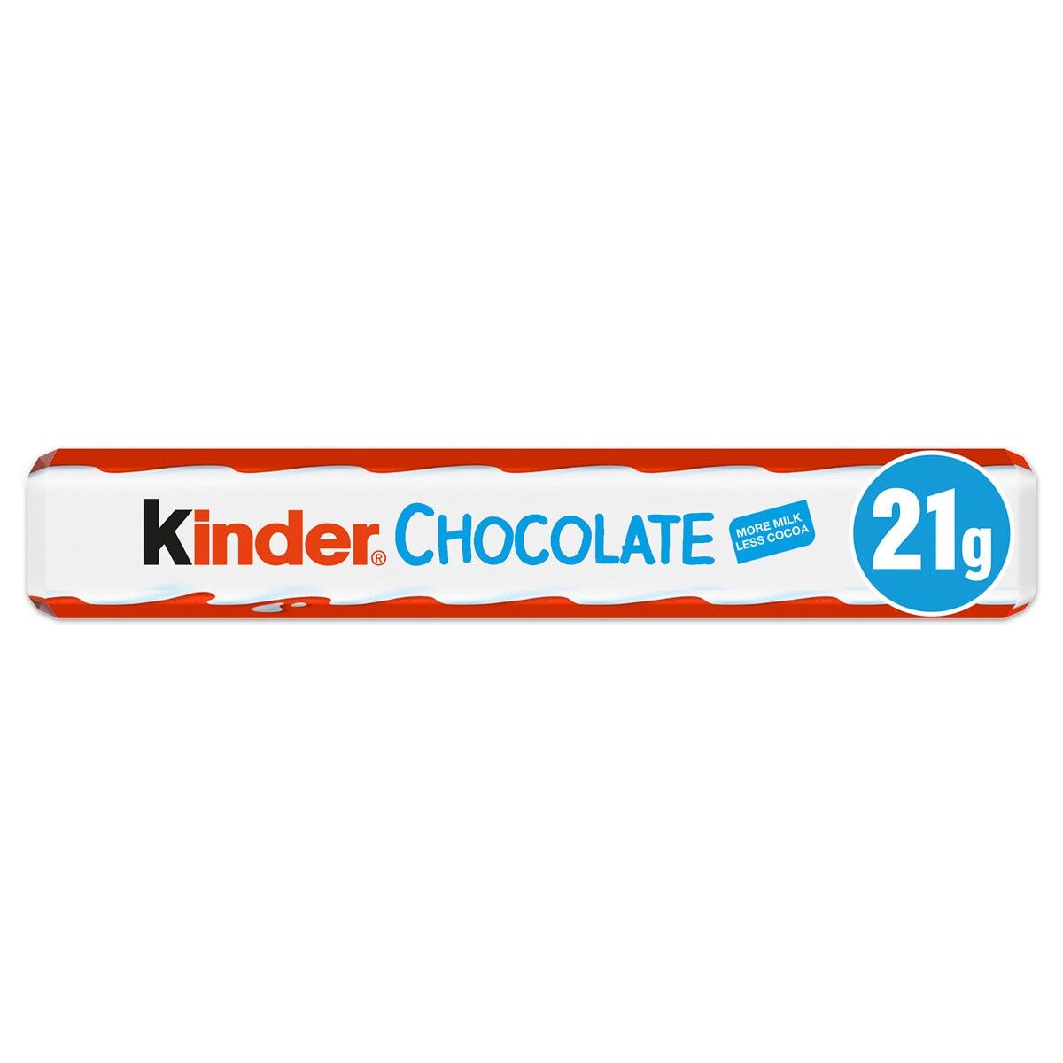 Kinder Chocolate Snackbar, 36 x 21g