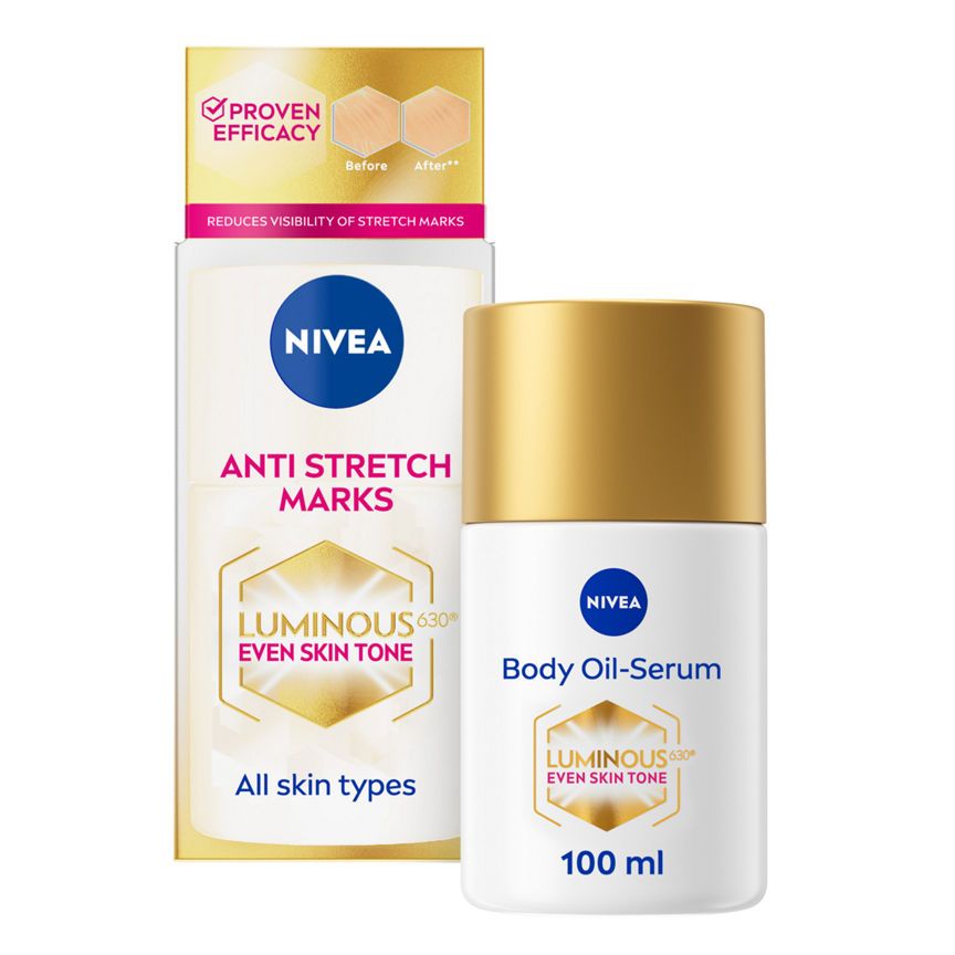 Nivea Luminous630 Anti-stretch mark Body Oil Serum 100ML