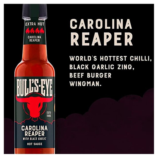 Bull's Eye Carolina Reaper Extra Hot Sauce   150ml