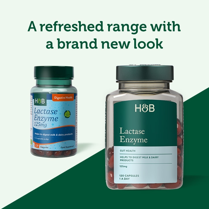 Holland & Barrett Lactase Enzyme 125mg 120 Capsules - McGrocer
