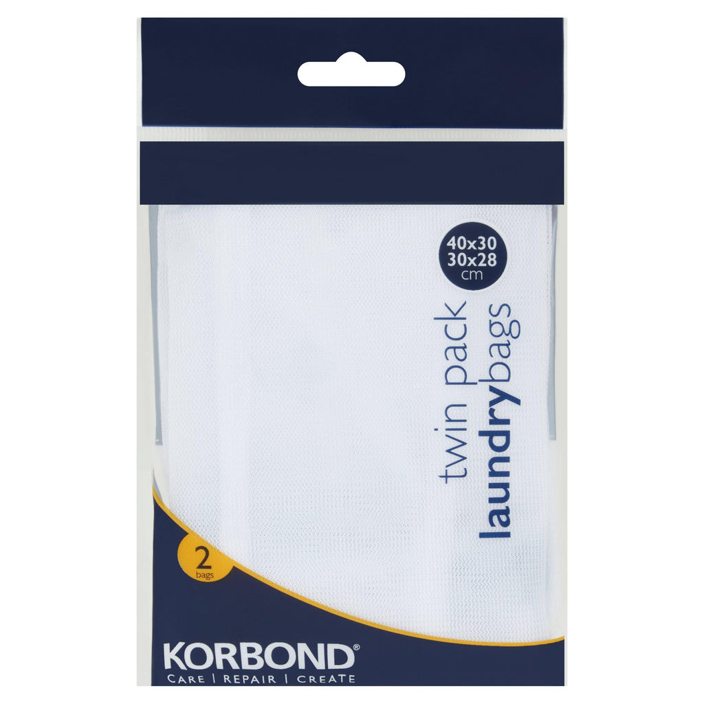 Korbond Laundry Bags Twin Pack 2 Sizes