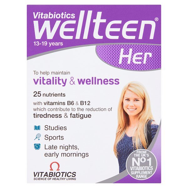 Vitabiotics Wellteen Her 30 Tablets