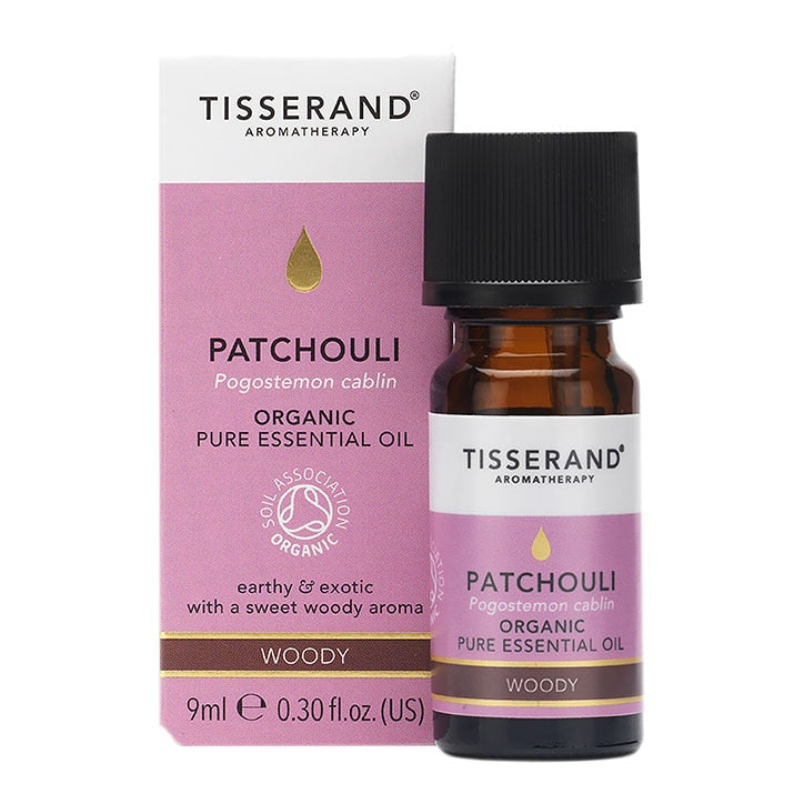 Tisserand Patchouli Organic Pure Essential Oil 9ml