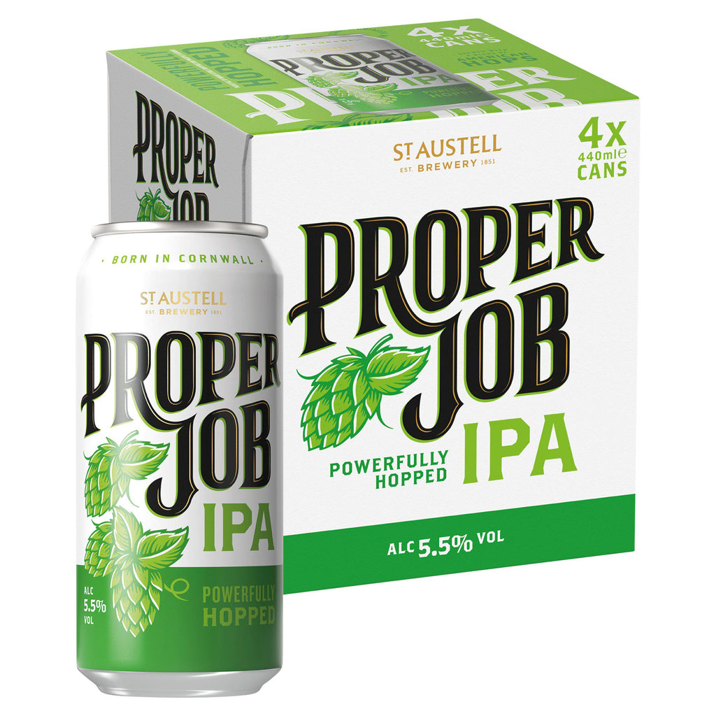 St Austell Brewery Proper Job Cornish IPA 4x440ml