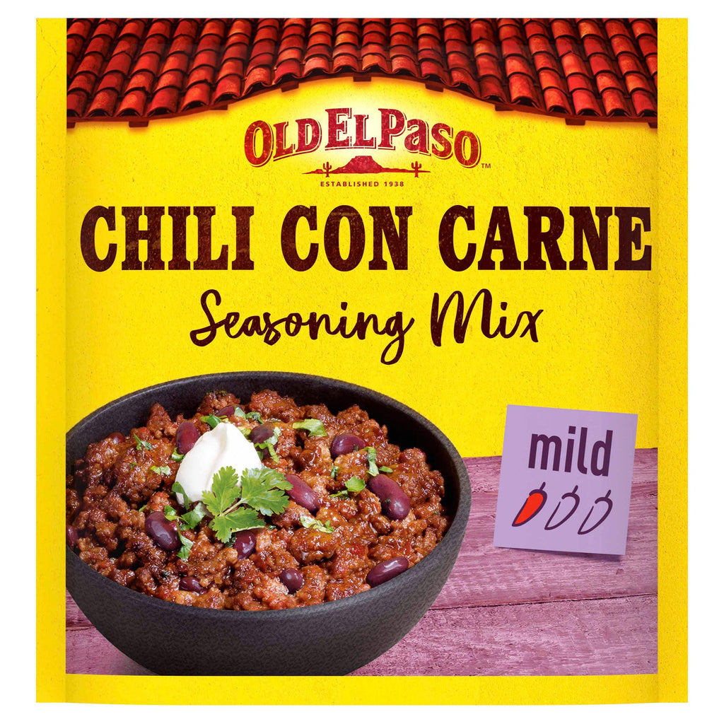 Old El Paso Mexican Mild Chilli Seasoning Mix 39g