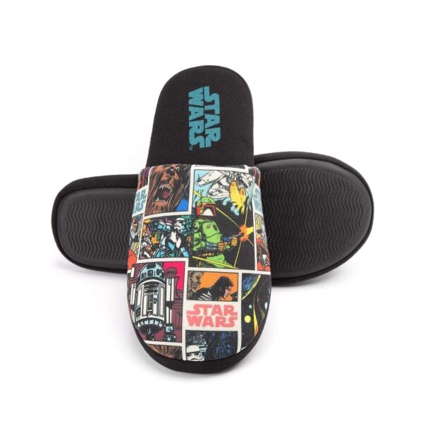 Star Wars Mens Comic Slippers (9-10) GOODS Superdrug   