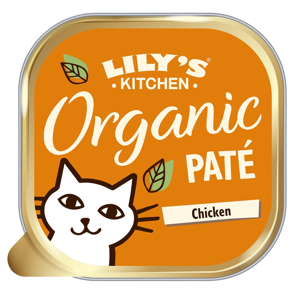 Lily's Kitchen Adult Organic Chicken Wet Complete Cat Food 85g