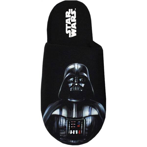 Star Wars Mens Dark Side Darth Vader Slippers (7-8)