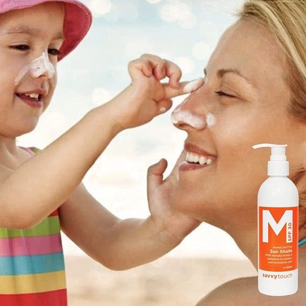 Savvy Touch Natural Sunscreen with Mango Butter SPF 30 250ml