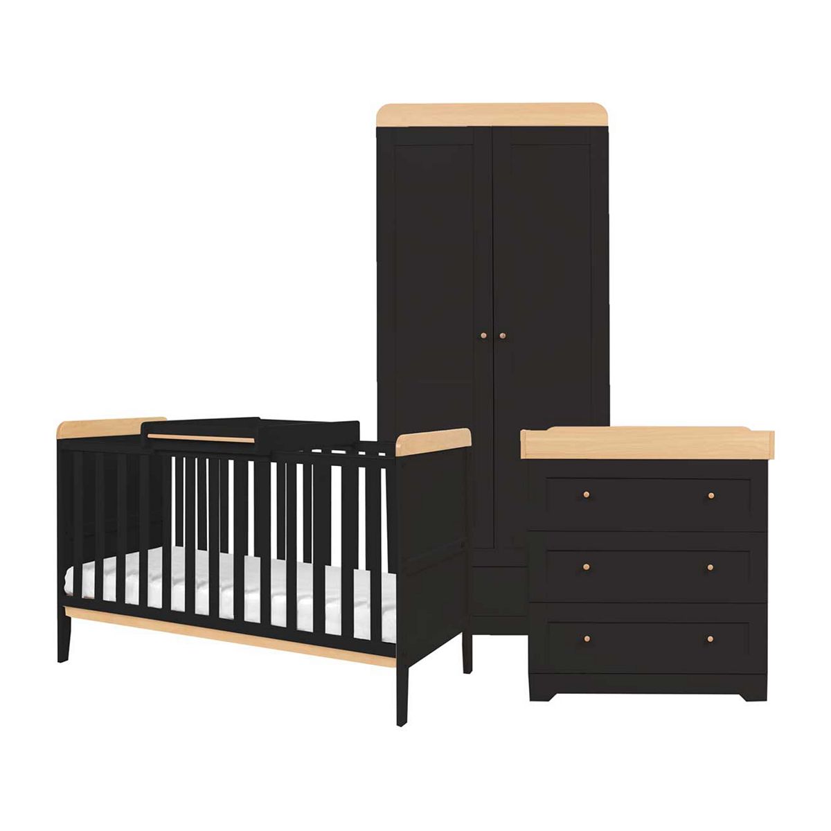 Tutti Bambini Rio 3 Piece Room Set - Slate/Oak GOODS Boots   