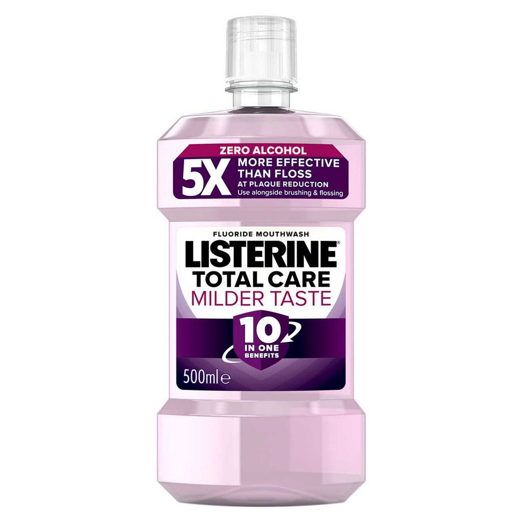 Listerine Total Care Milder Taste Mouthwash 500ml