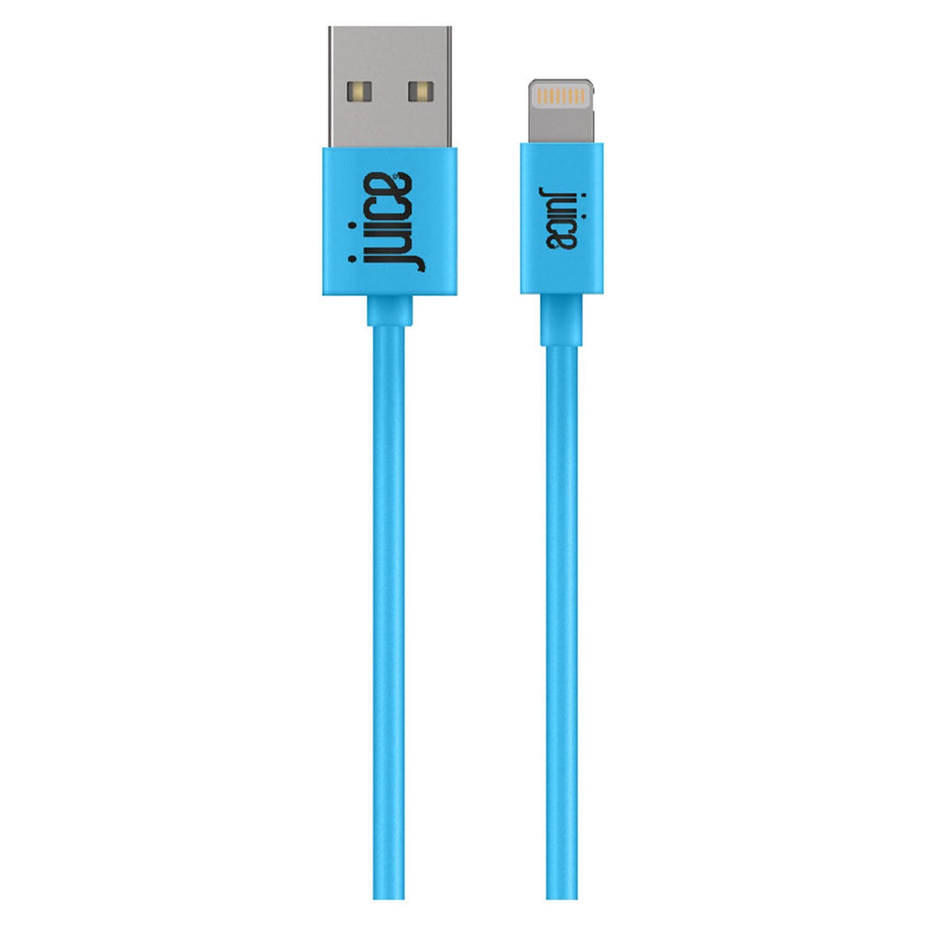 Juice Cable Lightning Type-C Round Aqua 2m