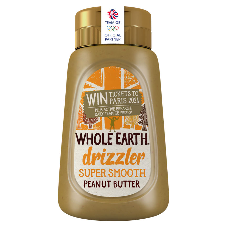 Whole Earth Drizzler Original Roasted Super Smooth Peanut Butter