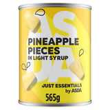 JUST ESSENTIALS by ASDA Pineapple Pieces in Light Syrup