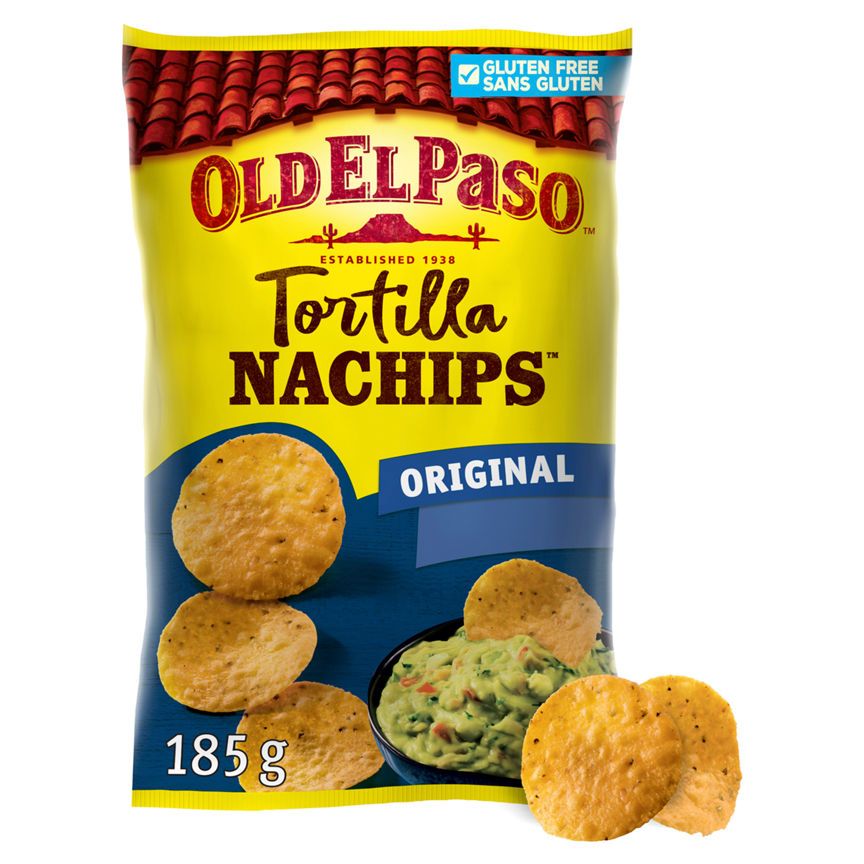 Old El Paso Gluten Free Mexican Original Crunchy Nachips Chips