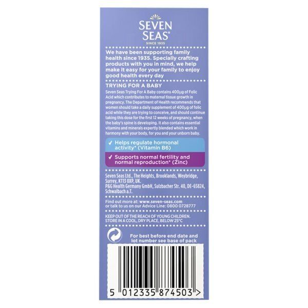 Seven Seas Trying for a Baby Vitamins - 28 Tablets