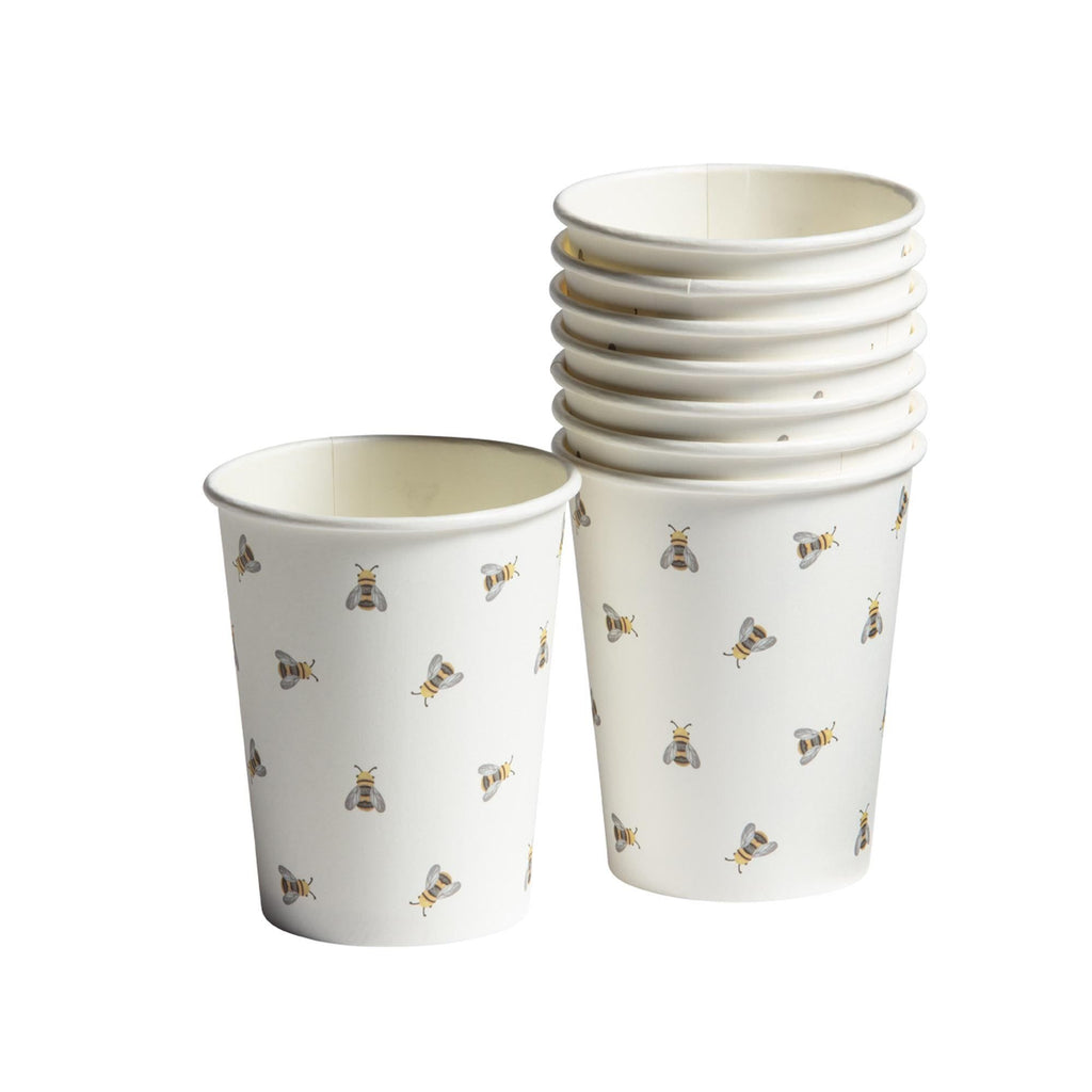 Sainsbury's Home Floral Bee Cups 8pk