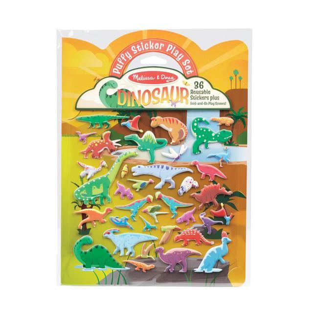 Melissa & Doug Reusable Puffy Stickers - Dinosaurs Perfumes, Aftershaves & Gift Sets M&S   