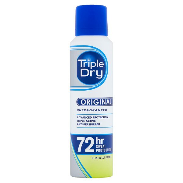 Triple Dry Anti-Perspirant Deodorant 150ml GOODS Superdrug   