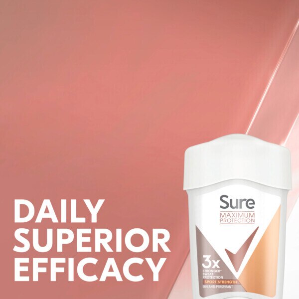 Sure Antiperspirant Deo Stick Max Pro Sport Strength 150ml.