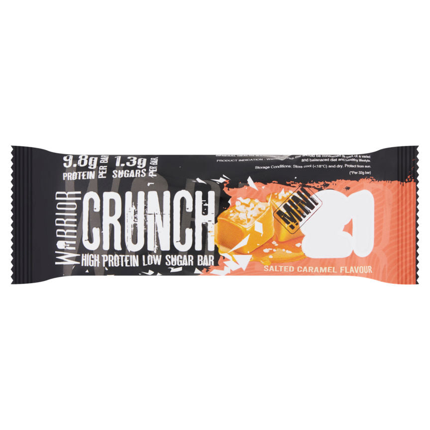 Warrior Crunch Mini Salted Caramel Flavour 32g