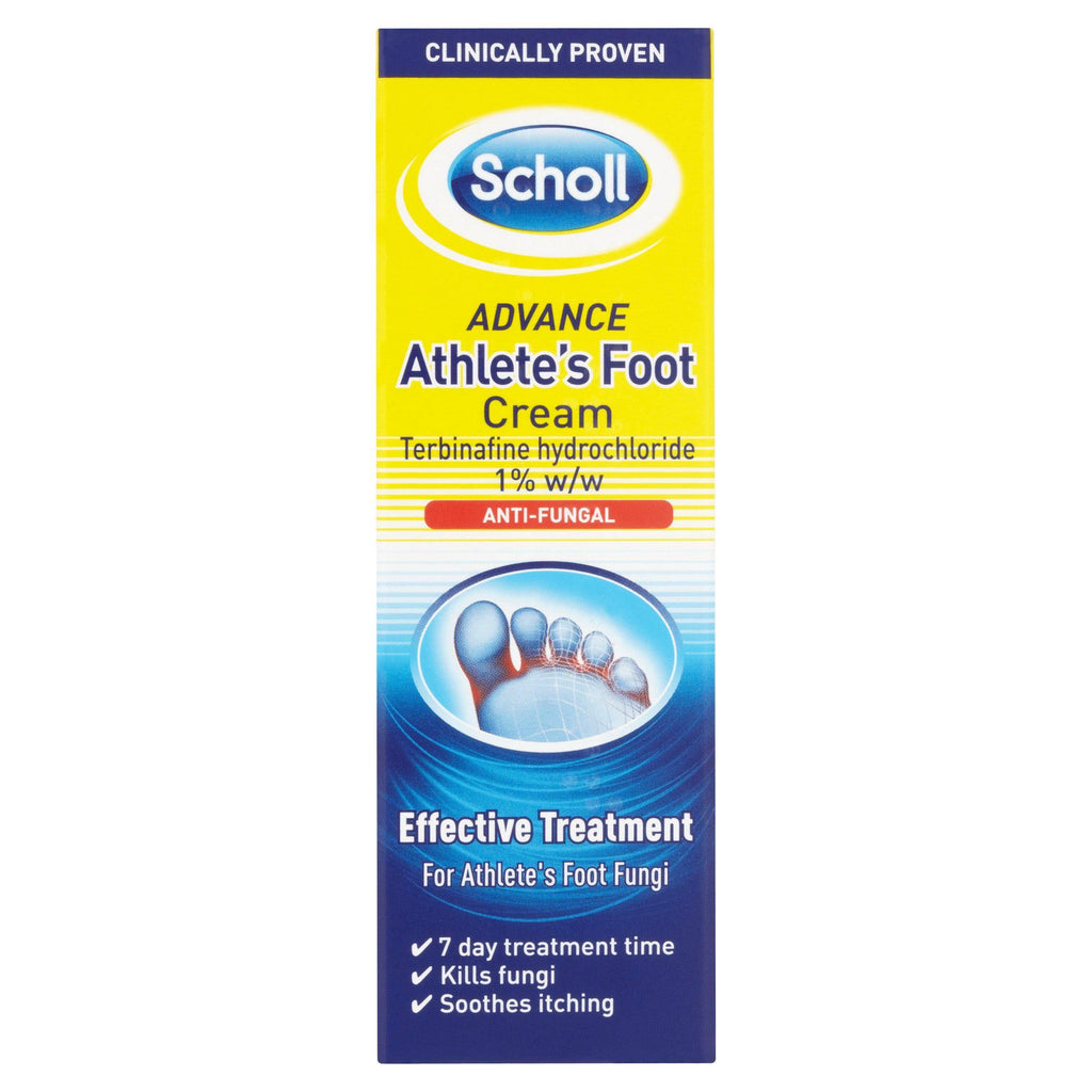 Scholl Advance Athlete's Foot Cream Anti-Fungal 15g